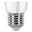 Lot 2 ampoules LED à filament ST64 E27 806lm 5.9W = 60W Ø6.4cm Jacobsen blanc chaud