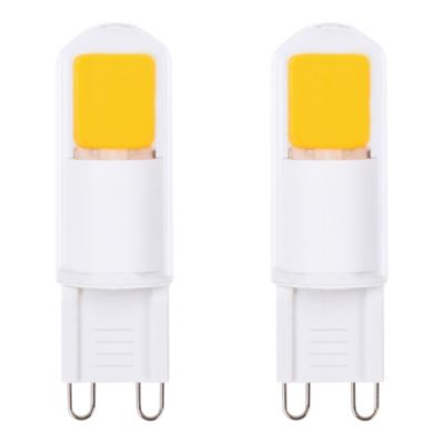 Lot 2 ampoules LED blanc chaud G9 220lm 20W Capsule Jacobsen