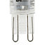 Lot 2 ampoules LED Capsule G9 300lm 2.6W = 28W Ø1.5cm Diall blanc neutre