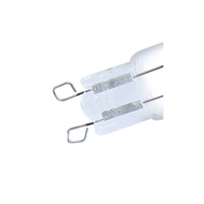 Lot 2 ampoules LED Diall G9 200lm 1,8W=20W blanc chaud
