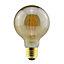 Lot 2 ampoules LED globe ambre E27 560lm 7W = 45W Ø8cm Jacobsen blanc chaud