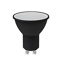 Lot 2 ampoules LED réflecteur Jacobsen GU10 430 lm 4.5W 50W blanc chaud noir