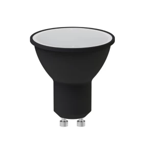 Lot 2 ampoules LED réflecteur Jacobsen GU10 430 lm 4.5W 50W blanc neutre noir