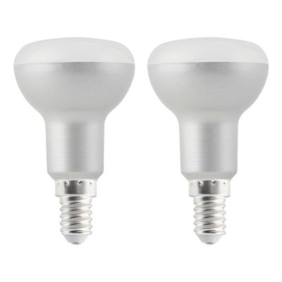 3 Spots LED E14 Réflecteur R50 - 450 Lm - Blanc Neutre Luminea