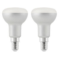 Lot 2 ampoules LED Réflecteur (R50) E14 806lm 7.3W = 60W Ø5cm Diall blanc chaud