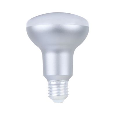 Lot 2 ampoules LED Réflecteur (R80) E27 806lm 7.3W = 60W Ø8cm Diall blanc chaud