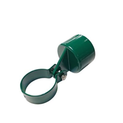 Lot 2 colliers de départ pour poteau Klikstrom ⌀ 4,8 x P.6,5 cm vert