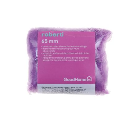 Lot 2 mini manchons mur et plafond monocouche GoodHome 65mm