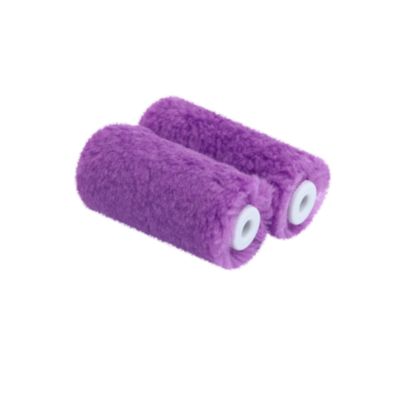 Lot 2 mini manchons mur et plafond monocouche GoodHome 65mm