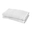 Lot 2 serviettes de toilette blanche Koros 50 x 30 cm GoodHome