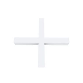Lot 250 croisillons en X Diall écart 3 mm