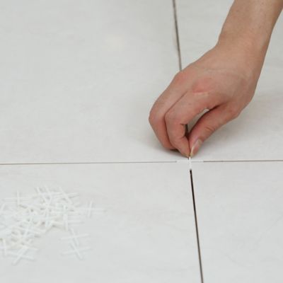 Lot 250 croisillons en X Diall écart 3 mm