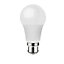 Lot 3 ampoules LED A60 B22 1521lm 13.8W = 100W Ø6cm Diall blanc chaud