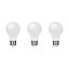 Lot 3 ampoules LED A60 E27 1055lm 9.5W = 75W Ø6cm Diall blanc chaud
