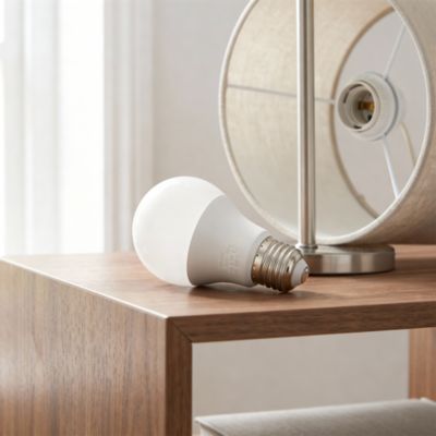 Lot 3 ampoules LED A60 E27 806lm 7.3W = 60W Ø6cm Diall blanc neutre