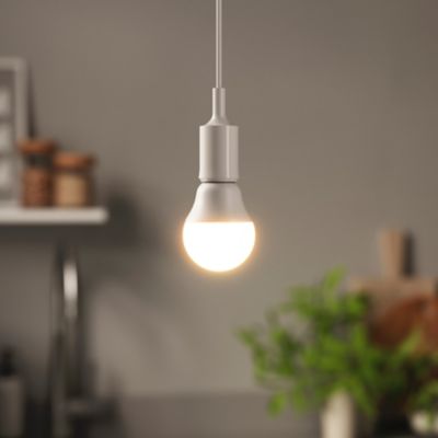 Lot 3 ampoules LED mini globe E14 250lm 2.2W = 25W Ø4.5cm Diall blanc chaud