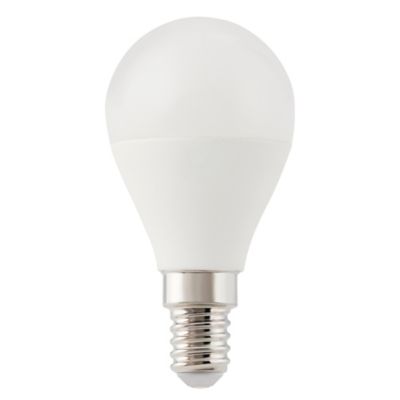 Lot 3 ampoules LED mini globe E14 470lm 5.3W = 40W Ø4.5cm Diall RVB et blanc chaud aux nuance blanc froid
