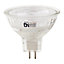 Lot 3 ampoules LED MR16 GU5.3 345lm 3.4W = 35W Ø4.4cm Diall blanc chaud