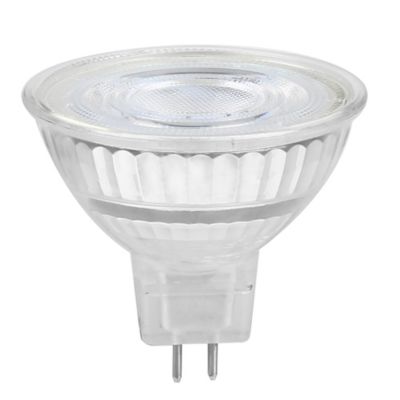 Lot 3 ampoules LED MR16 GU5.3 345lm 3.4W = 35W Ø4.4cm Diall blanc neutre