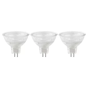 Lot 3 ampoules LED MR16 GU5.3 621lm 6.1W = 50W Ø4.5cm Diall blanc neutre
