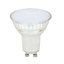 Lot 3 ampoules LED spot réflecteur GU10 345lm 4.8W = 50W Ø5cm Diall blanc chaud