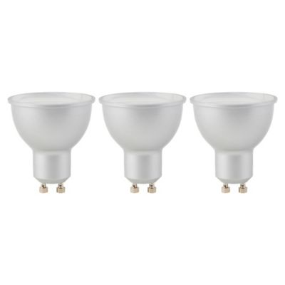 Lot 3 ampoules LED spot réflecteur GU10 350lm 4W = 32W Ø5cm Diall RVB et blanc chaud aux nuance blanc froid