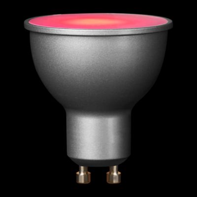 Lot 3 ampoules LED spot réflecteur GU10 350lm 4W = 32W Ø5cm Diall RVB et blanc chaud aux nuance blanc froid