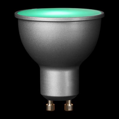 Lot 3 ampoules LED spot réflecteur GU10 350lm 4W = 32W Ø5cm Diall RVB et blanc chaud aux nuance blanc froid