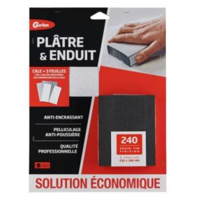 Ensemble d'éponges de ponçage durables, 6 pièces, pour cloisons