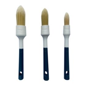 Jeu de 3 pinceaux pour peinture acrylique Nespoli, Pinceaux et brosses en  lot