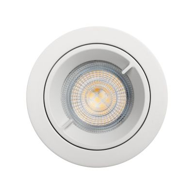Lot 3 spots à encastrer Caius LED GU10 Ø8,5cm IP44 345lm 50W 5.2W Blanc neutre