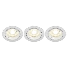 Kit 3 spots à encastrer salle de bains module LED Bazao 3 x 2 W blanc  neutre