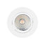 Lot 3 spots encastrable LED intégrée Dorado dimmable Ø8,5cm 380lm IP20 blanc chaud Nordlux blanc