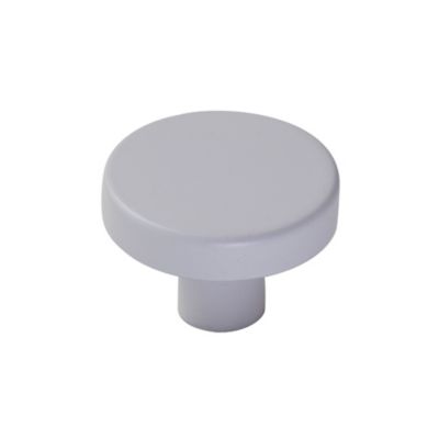 Lot 4 boutons de meuble rond blanc Ø4cm