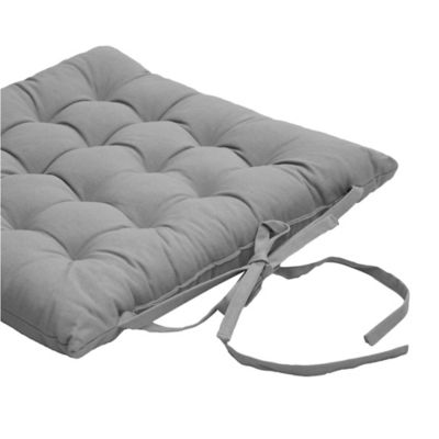 Lot De 4 Coussins De Chaise AGDLLYD - Assise Moelleuse 40x40 Cm Avec Liens - Multicolor Pour Salon Et Bureau