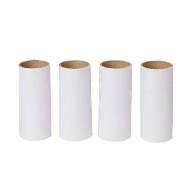 Lot 4 recharges 15 feuilles pour brosse adhésive L.4 x Ø4,2 cm