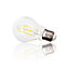 Lot 5 ampoule à filament LED A60 E27 7,5W 60W Xanlite blanc neutre