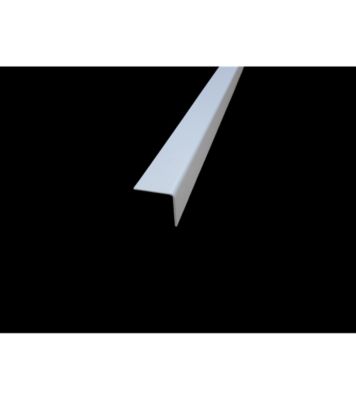 Lot 5 Cornières d'angle RAL 9010 Brillant Blanc Pur - épaisseur 1mm - Long 150 cm (2 cm x 4,5 cm )