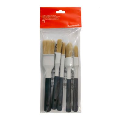 Lot 5 pinceaux mur et plafond GoodHome