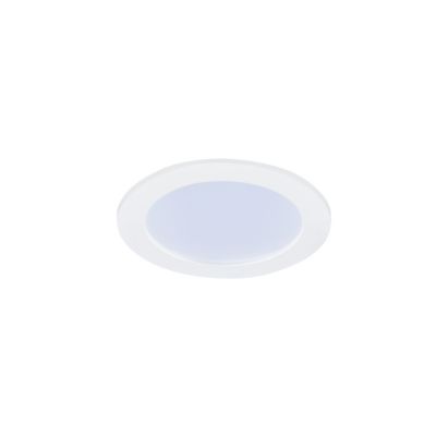 Lot 5 spots à encastrer LED Ø8,5cm IP20 345lm 4.4W blanc chaud blanc