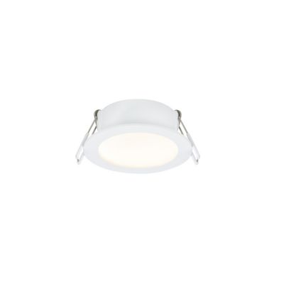 Lot 5 spots à encastrer LED Ø8,5cm IP20 345lm 4.4W blanc chaud blanc