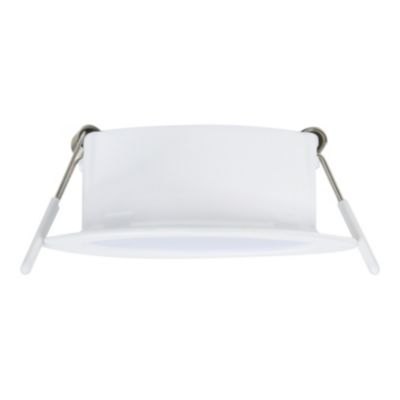 Lot 5 spots à encastrer LED Ø8,5cm IP20 345lm 4.4W blanc chaud blanc
