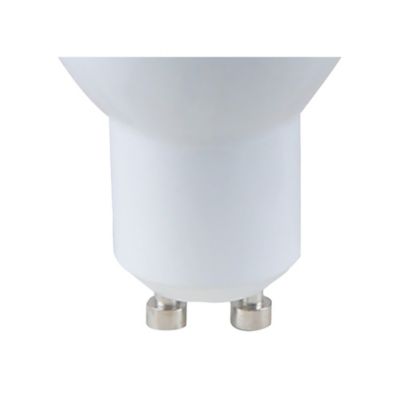 Lot 6 ampoulesLED spot réflecteur GU10 345lm 3.6W = 50W Ø5cm Diall blanc chaud