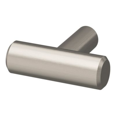 Lot 6 boutons de meuble en t GoodHome Dizel bronze Ø4cm x l.1.2cm x h. 3.5cm