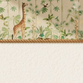 Lot 6 Moulures Décoratives Torsade Brut - 1.9x120 cm - Bois de hêtre massif - Style Parisien - A peindre
