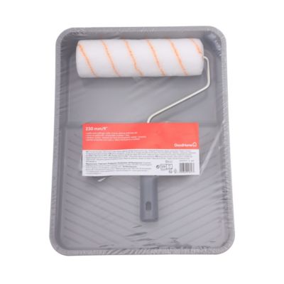 Lot bac + rouleau mur et plafond GoodHome 230mm