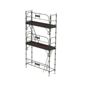 Lot échafaudage façadier diam 45 mm - 24 m2 version façade