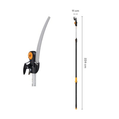 Lot Coupe-branches télescopique PowerGear™ Fiskars et scie de 47cm UPX80 Fiskars