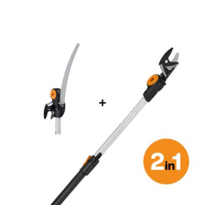 Lot Coupe-branches télescopique PowerGear™ Fiskars et scie de 47cm UPX80 Fiskars