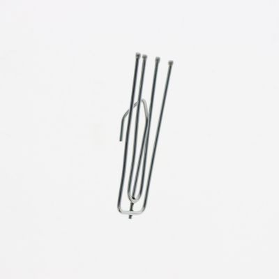 Lot de 10 agrafes pour rideaux avec 4 broches et tête flamande de 75mm en Acier Zingué - Boulet